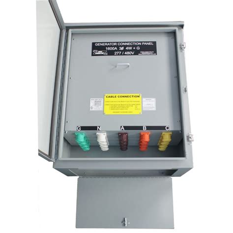 1600a junction box|Generator Connection Box: 1600 Amp .